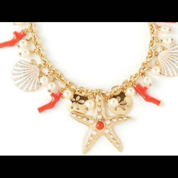 Lilly Pulitzer Chowdah Necklace Gold Metalli - Picture 3 of 8